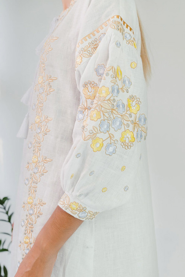 Жіноча вишита сукня White 4