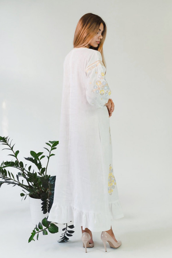 Жіноча вишита сукня White 4